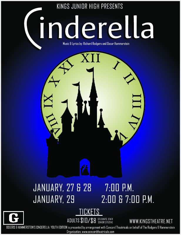 KJH Theatre Presents Cinderella Jan. 27, 28 & 29 KJH Theatre Presents Cinderella Jan. 27, 28 & 29