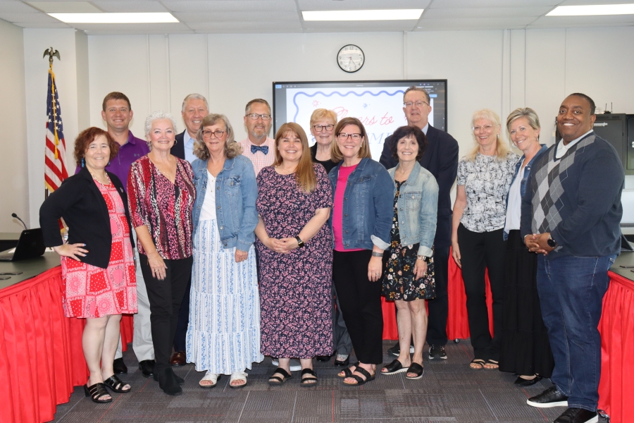Large group of adults retiring from the Kings Local School District Large group of adults retiring from the Kings Local School District